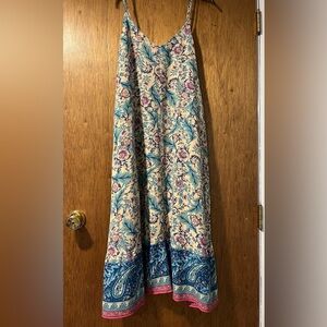 Floral Print Maxi Dress